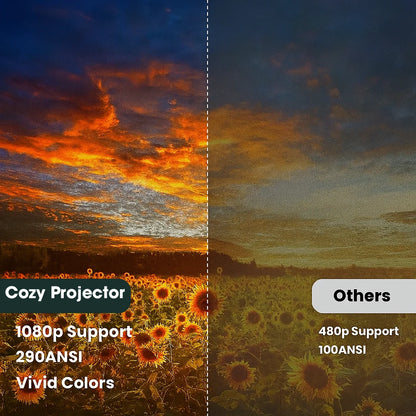 Cozybeam™ Portable Projector